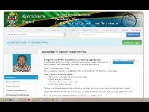 Ajira Portal-How to apply for a job I