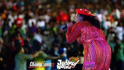 ADEYINKA ALASEYORI SHOOK THE WHOLE OF RCCG CHAMPIONS CATHEDRAL'S FESTIVAL OF PRAISE. 