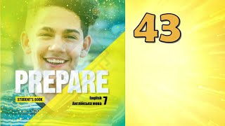 картинка: Prepare 7 НУШ Unit 7 Adventure Holidays. Grammar.  Present Continuous for Future p.43 Student's Book