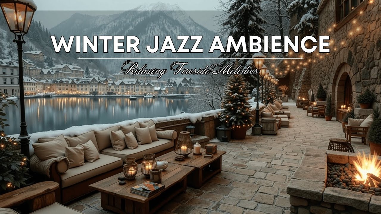 Расслабляющие мелодии у камина для учебы и отдыха