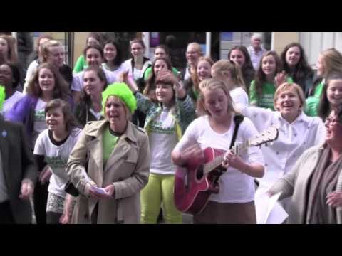 Flash Mob for Macmillan Support
