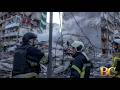 Russian drone and missile barrage destroys apartments in Kyiv, killing 9
