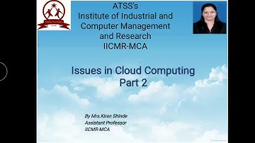 Cloud computing 2 Issues in inter cloud Part2