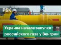 Украина начала закупать российский газ у Венгрии через посредников