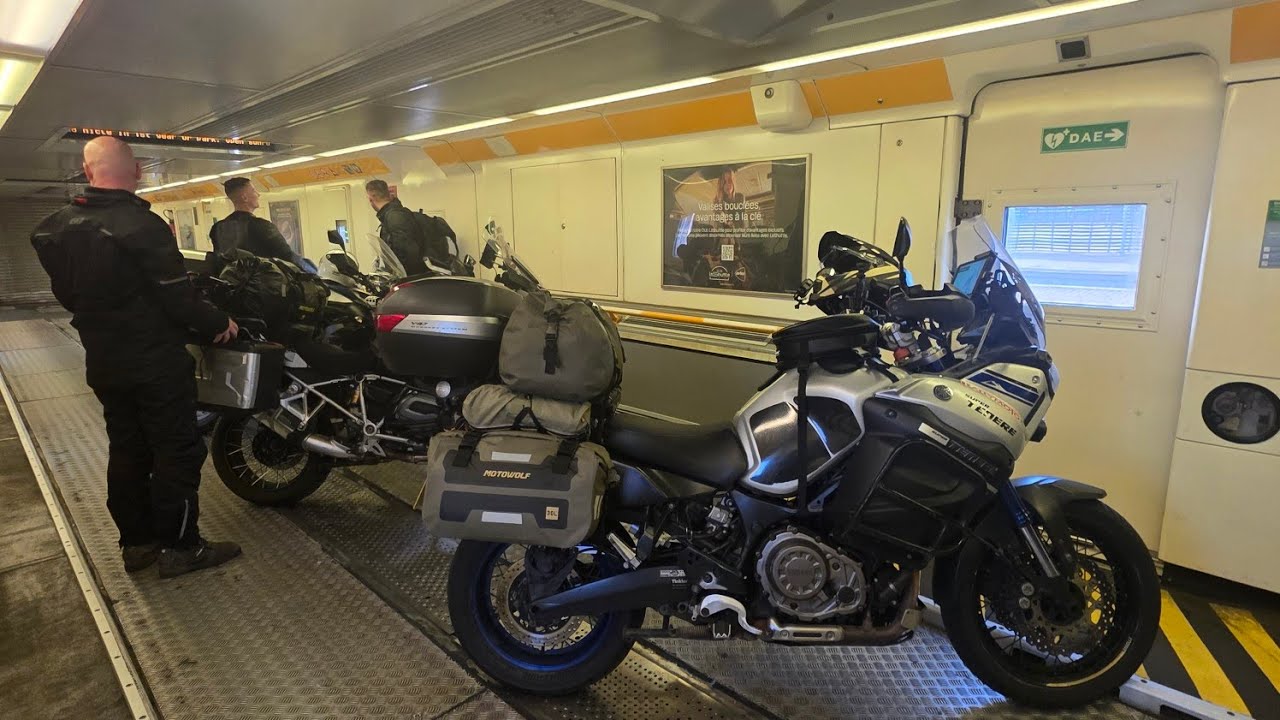 1. Eurotripas motociklais anglija -balkanai