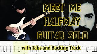 Kenny Loggins MEET ME HALFWAY Guitar Solo with Tabs and Backing Track by Alvin De Leon