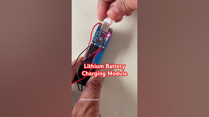 Lithium Battery Charging Module #electronics #batterycharger #diy