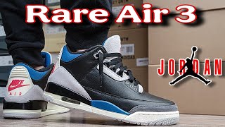 Air Jordan 3 Og Rare Air 2025 Sneaker Review & On Feet