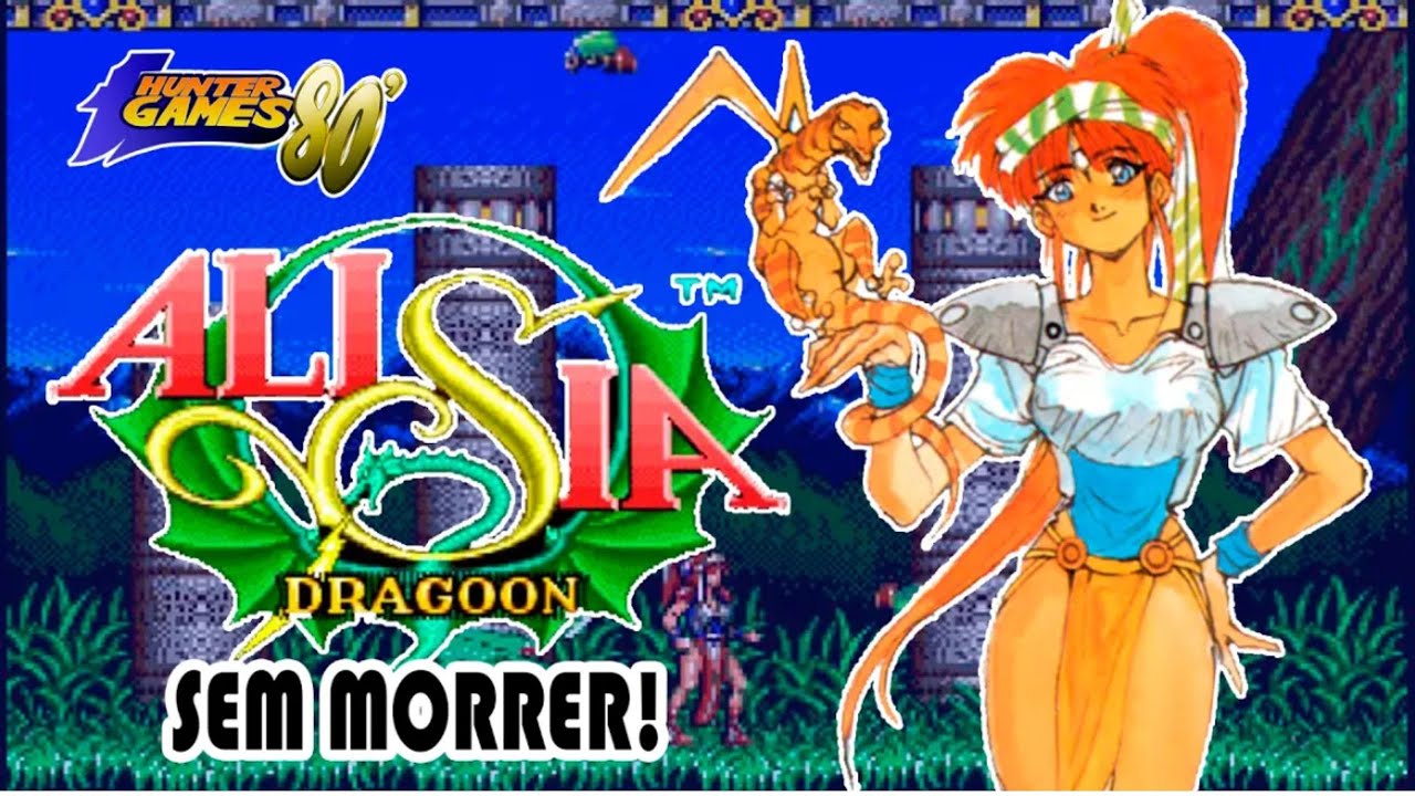 Caixa Repro + Berço Alisia Dragoon - Mega Drive