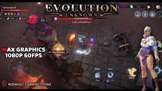 Unknown Evolution Gameplay Max Graphics Setting 1080P 60Fps | Android Redmagic 7 + Download Link