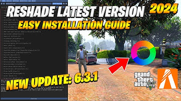 FiveM How To Install ReShade New Update v6.3.1  | ReShader 6.3.1 | ReShader Latest Version 6.3.1