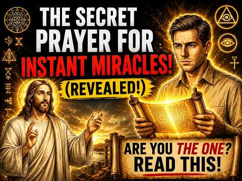 🔥 The Miracle Prayer Jesus Used in Secret | Every Chosen One Needs to Hear This