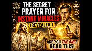 🔥 The Miracle Prayer Jesus Used in Secret | Every Chosen One Needs to Hear This