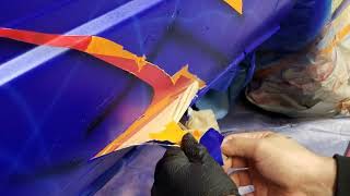 Painting Mike Finnegan's Mini Truck at the Tamco Takeover 2020
