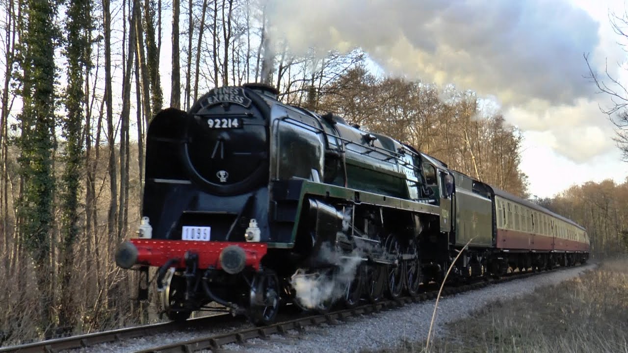WONDERFUL WEST SOMERSET RAILWAY S&D STEAM GALA FOOTAGE COMPILATION 12TH MARCH 2016
