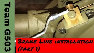 Willys MB Brake Line Installation (Part 1) Rear Axle Assembly Team G503 / G503 TV