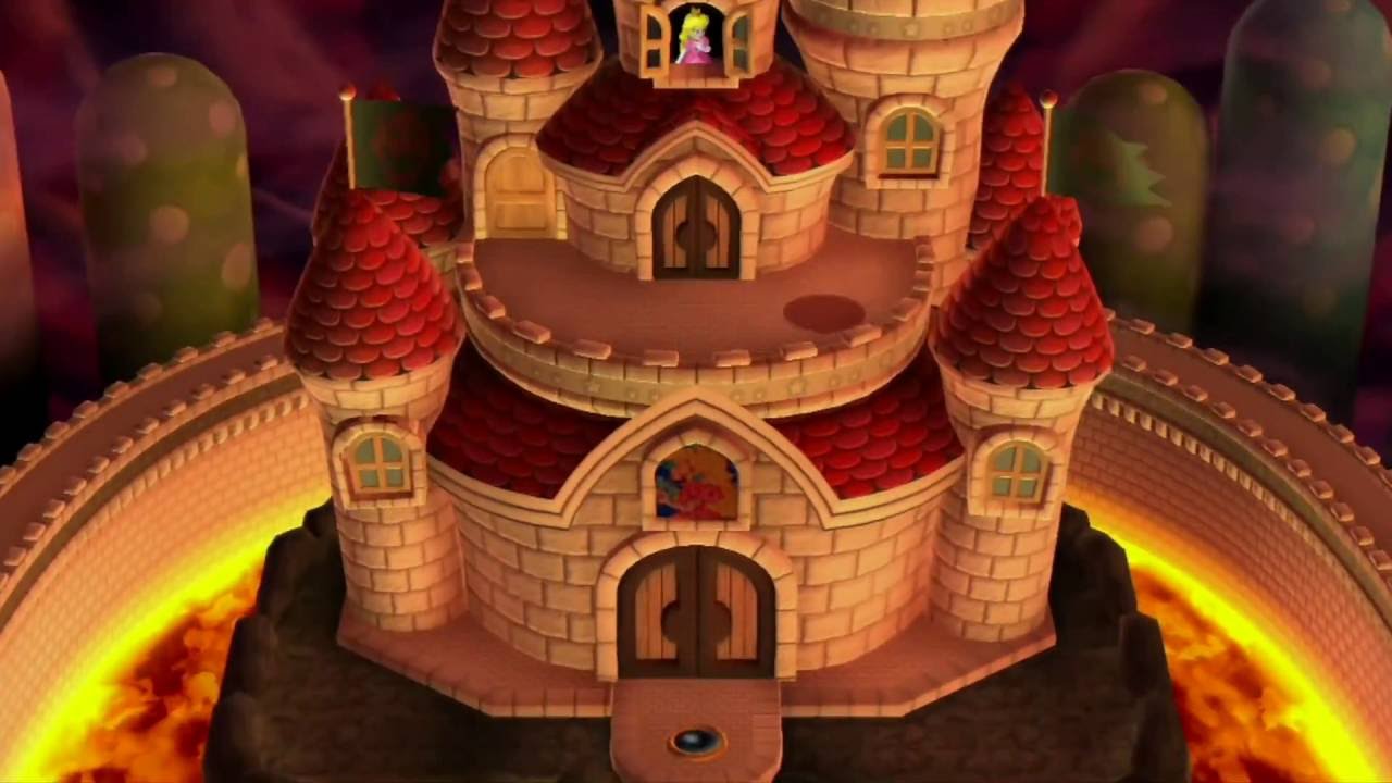 Princess Peach Super Mario Bros Castle