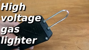 ⚡️ [en] High voltage gas lighter
