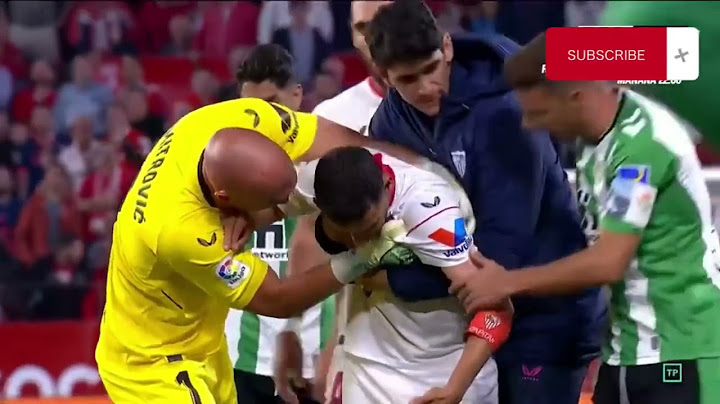 Patada criminal a Jesús Navas