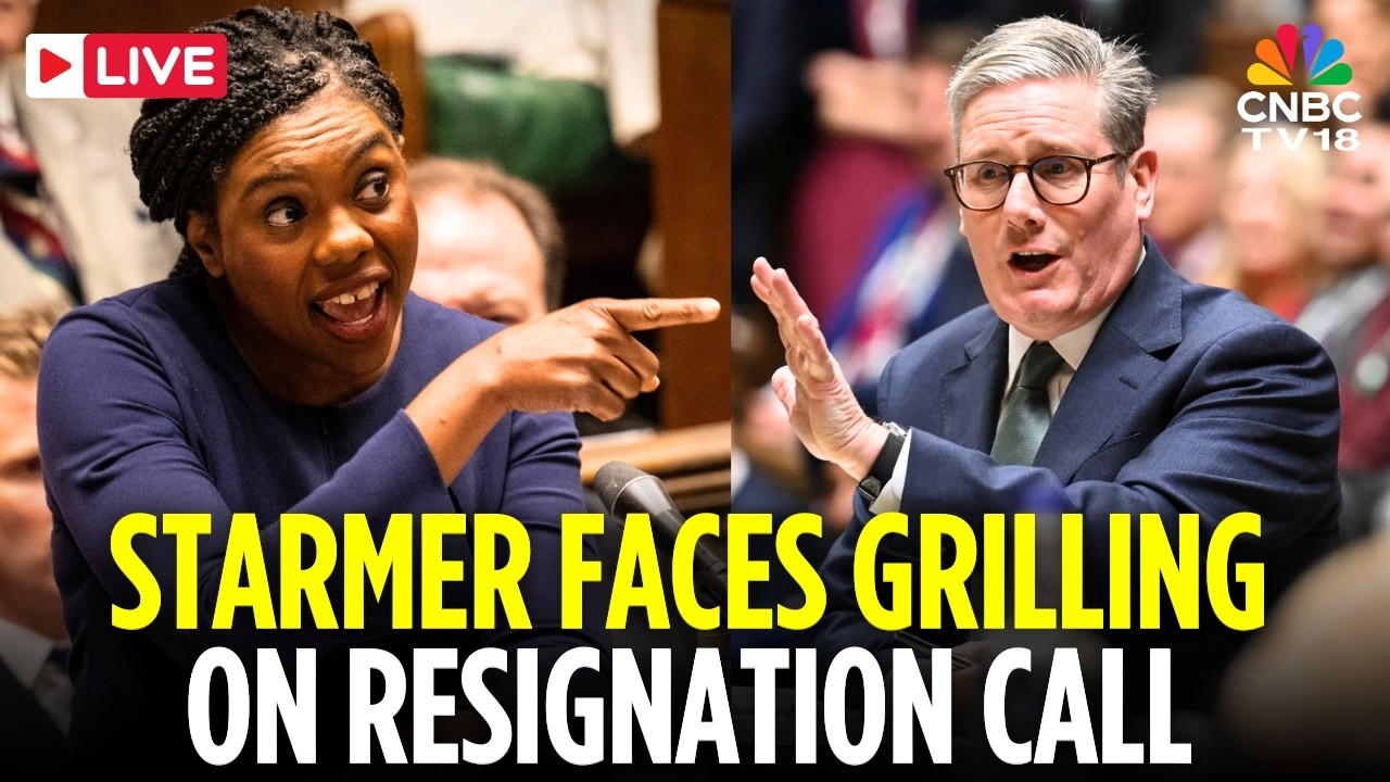 UK News LIVE: Keir Starmer Faces PMQs Grilling To Stay in Power | Kemi Badenoch | Esptein | N18G