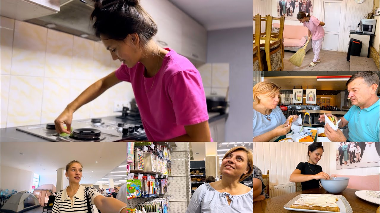 FETELE fac curățenie în BUCĂTĂRIE😄/ Ultimele cumpărături pentru școală a lui MIRIAM 👌