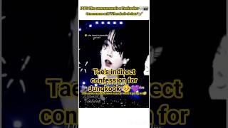 Taehyung’s secret ‘i love you’ to Jungkook?! the moon is beautiful moment 🌙💜 #taekook