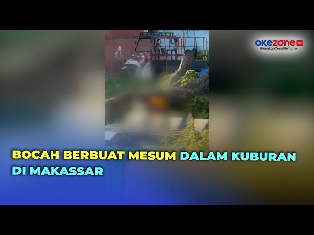 Miris, Bocah Perempuan Ajak Anak Laki-Laki Berbuat Mesum dalam Kuburan di Makassar class=