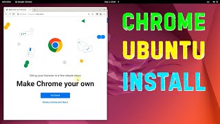 как установить браузер google chrome на linux ubuntu через терминал!