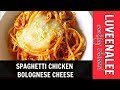 Spaghetti Chicken Bolognese Cheese