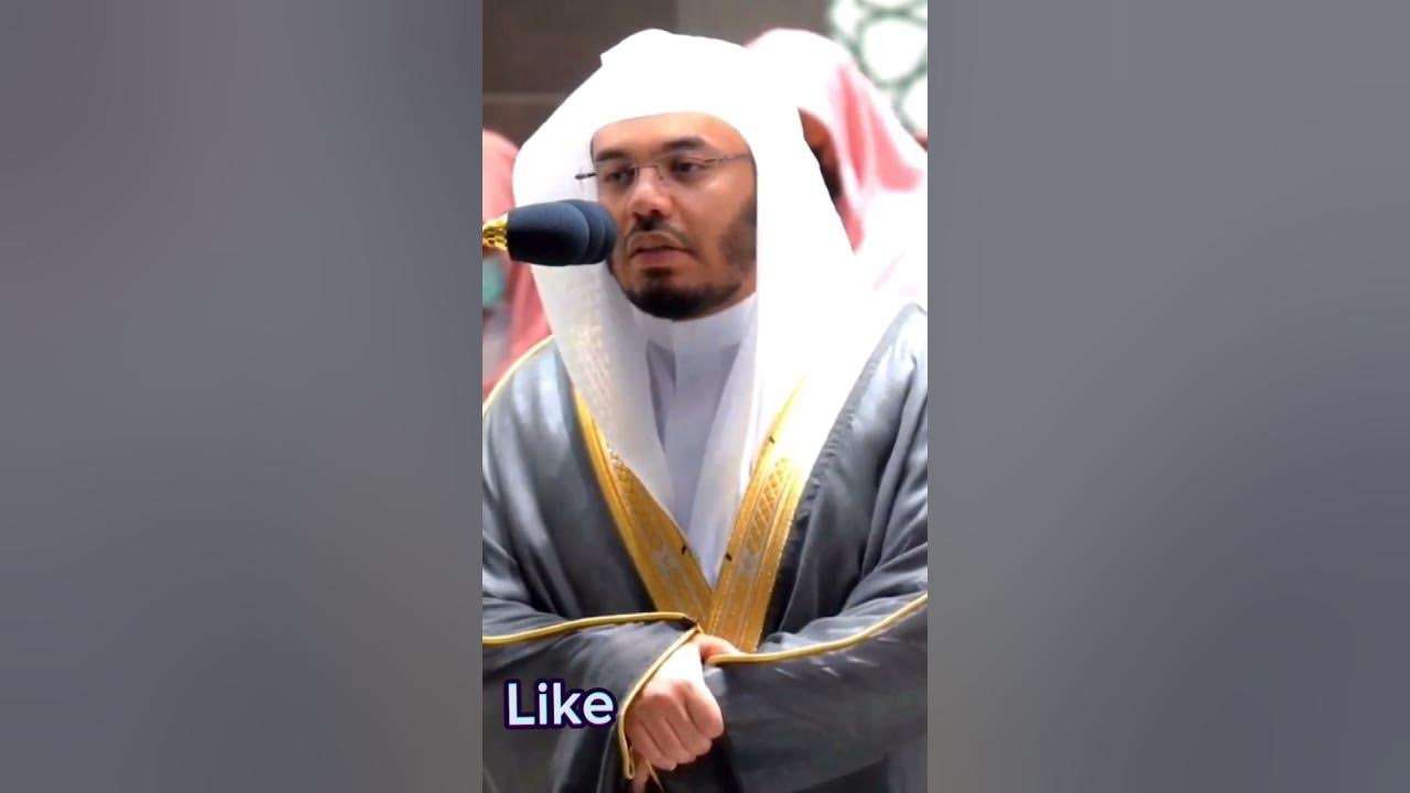 Sheikh Yasser al dosary most of beautiful reaction Sorah Falaq