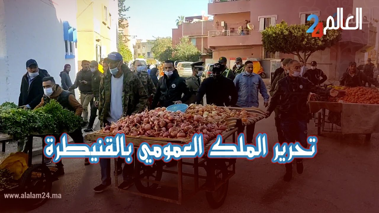 سلطات القنيطرة تقود حملة تحرير الملك العمومي بالمدينة