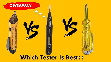 Digital Tester vs Line Tester vs Non Contact Tester||2022
