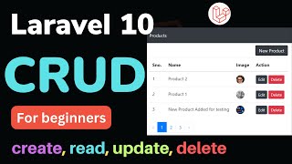 Laravel 10 CRUD With Image For Beginners | Laravel CRUD Full Tutorial | HINDI