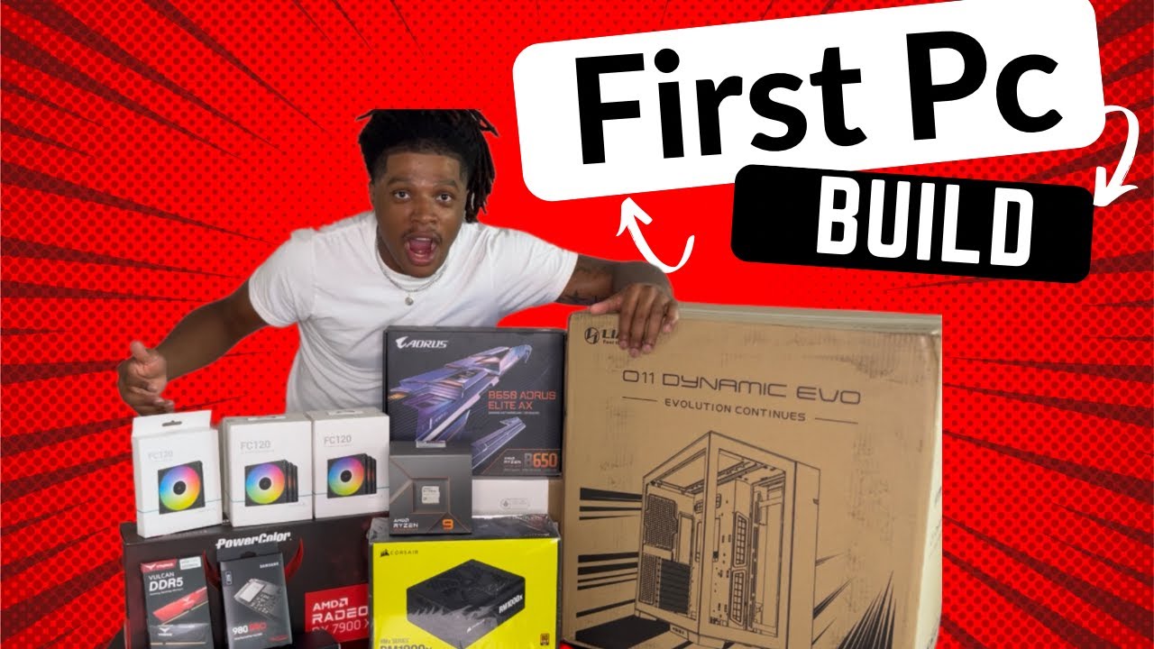 My First PC Build! No Experience - YouTube