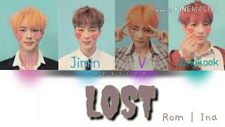 BTS(방탄소년단) - Lost lyric lagu {color coded} [Rom|Ina]