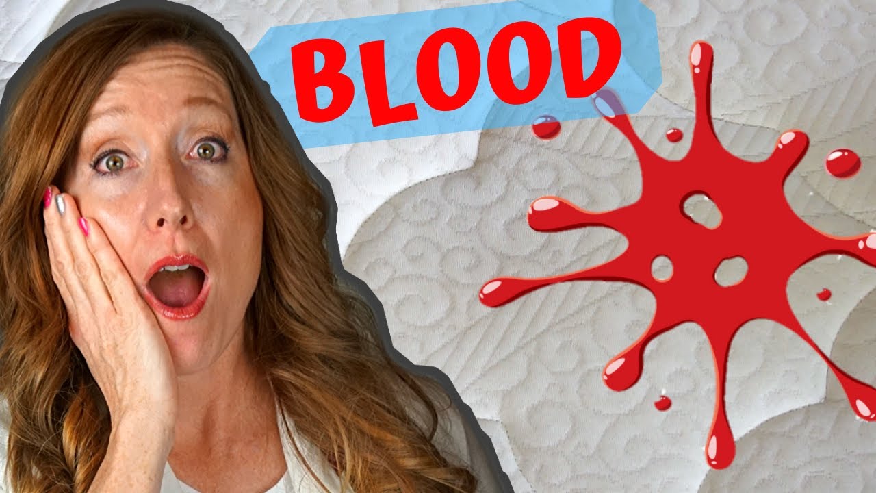 How to Get Blood Stains out of a Mattress YouTube