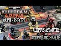 Warhammer 40,000: Kill Team Arena Battle Report - Ep 02 - Adeptus Mechanicus vs. Adeptus Astartes