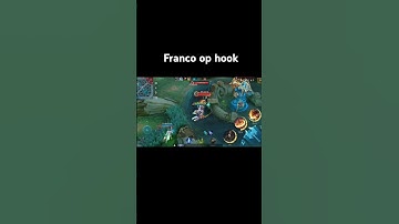 Franco op hook. #mobilelegends #mlbb #francohook #francomlbb #shorts