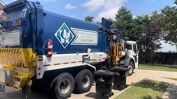 Waste Connections: Mack LR Labrie Automizer Slammin’ Carts!