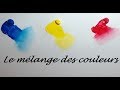 Tutoriel Peinture Débutants - Le mélange des couleurs acryliques