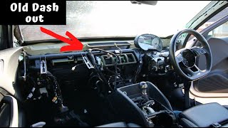 Audi S3 8v Dashboard removal