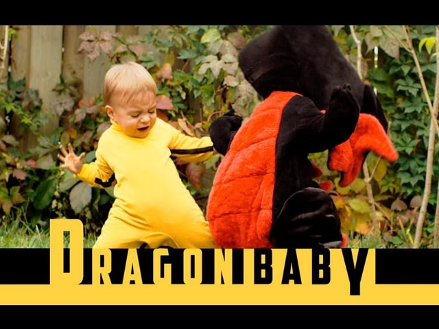 baby bruce lee outfit