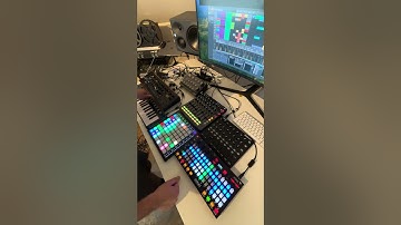 How i play live deep house / techno using Bitwig