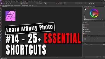 Learn Affinity Photo - 25+ Essential Shortcuts