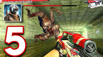 Zombie Frontier 3 Sniper Fps Gameplay Walkthrough Part 5- Sewer (Android/iOS)