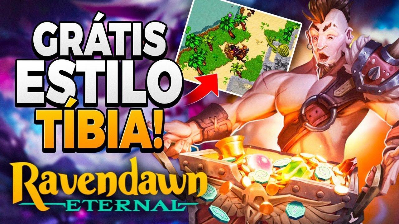 Novo jogo ao estilo Tibia está chegando em breve! Conheça Ravendawn