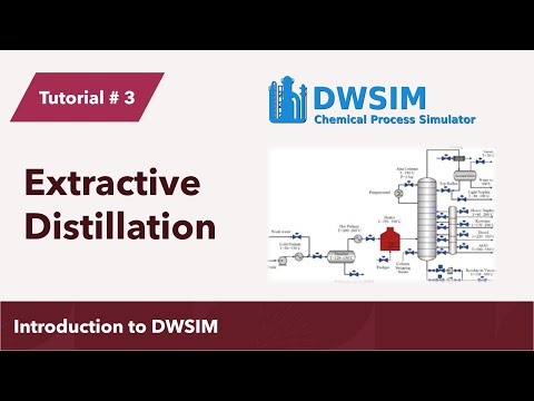DWSIM-ൽ p-Xylene ഉപയോഗിച്ച് എത്തനോൾ, ബെൻസീൻ എന്നിവയുടെ വേർതിരിച്ചെടുക്കൽ