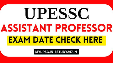 Assistant Professor, TGT PGT Exam date announced | UPESSC | UPHESC | adv 51 preparation, test series