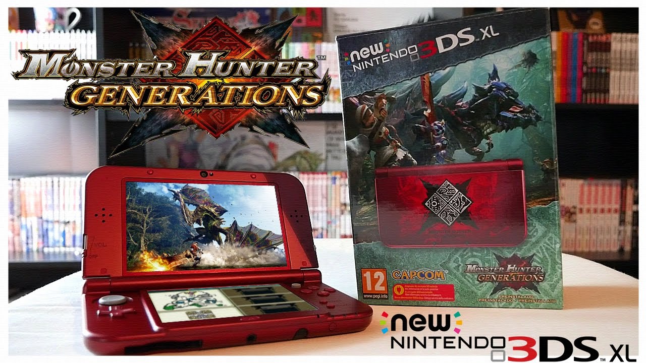 UNBOXING | NEW NINTENDO 3DS XL - MONSTER HUNTER GENERATIONS - YouTube LogicamenteJim