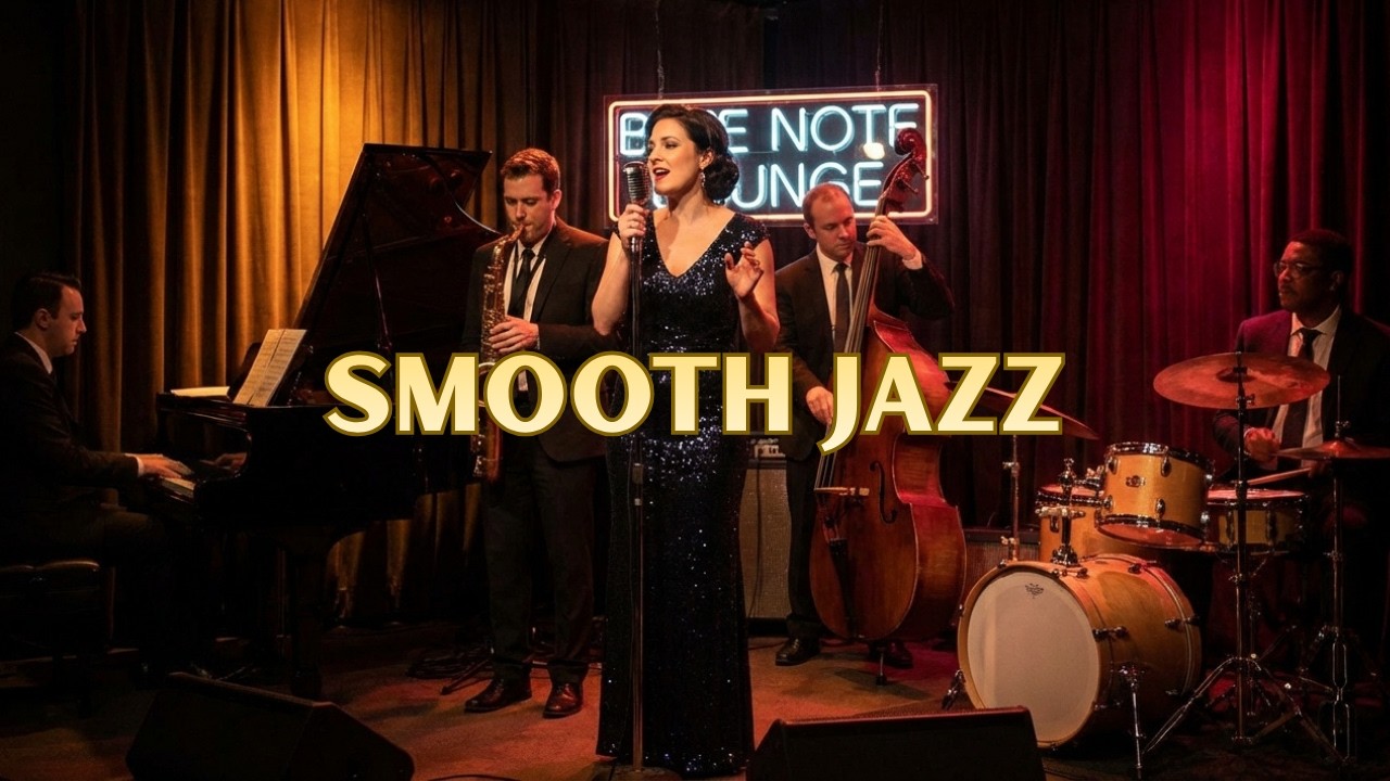 Smooth Jazz Lounge 🎷 Relaxing Evening Jazz Music - YouTube